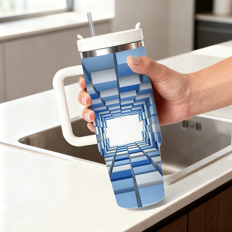 Sublimation Mug White - Tumbler Stainless Steel 40 Oz Berdinding