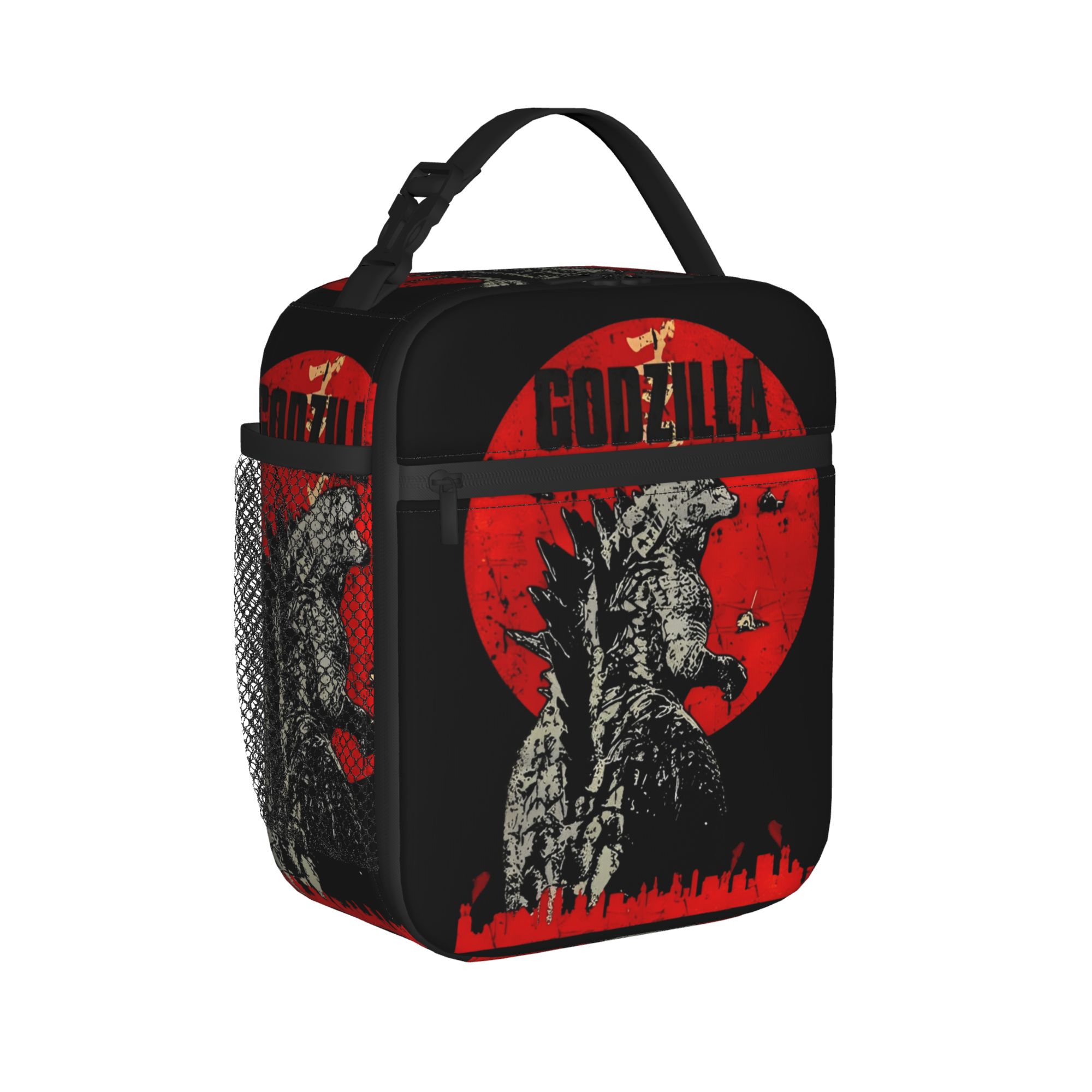 Tote Bag Sublimation - Godzillaed Tas Makan Siang Terisolasi Tas