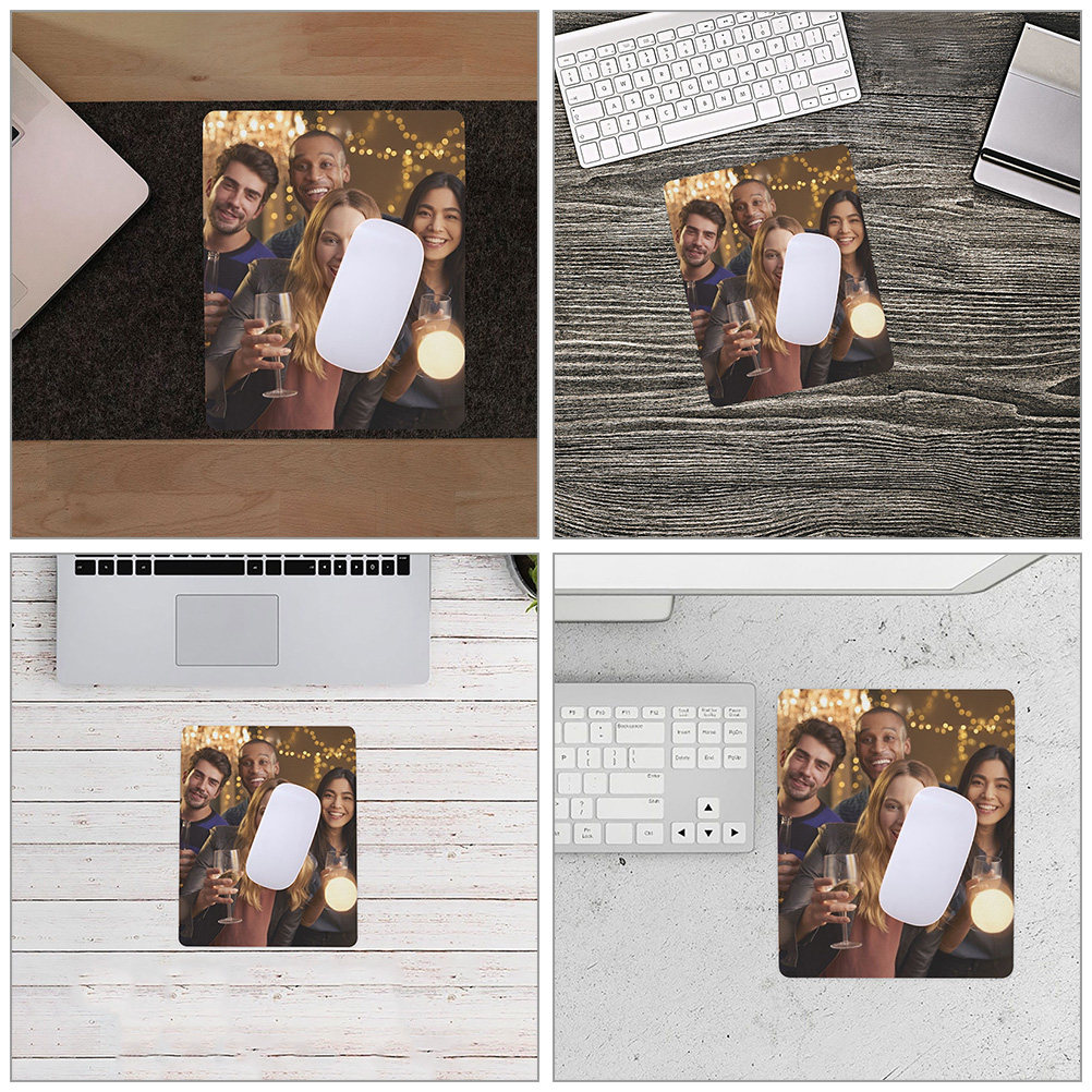 4Pcs Alas Mouse Sublimasi Kare - Mouse Pad Blank Sublimation ulasan dan harga