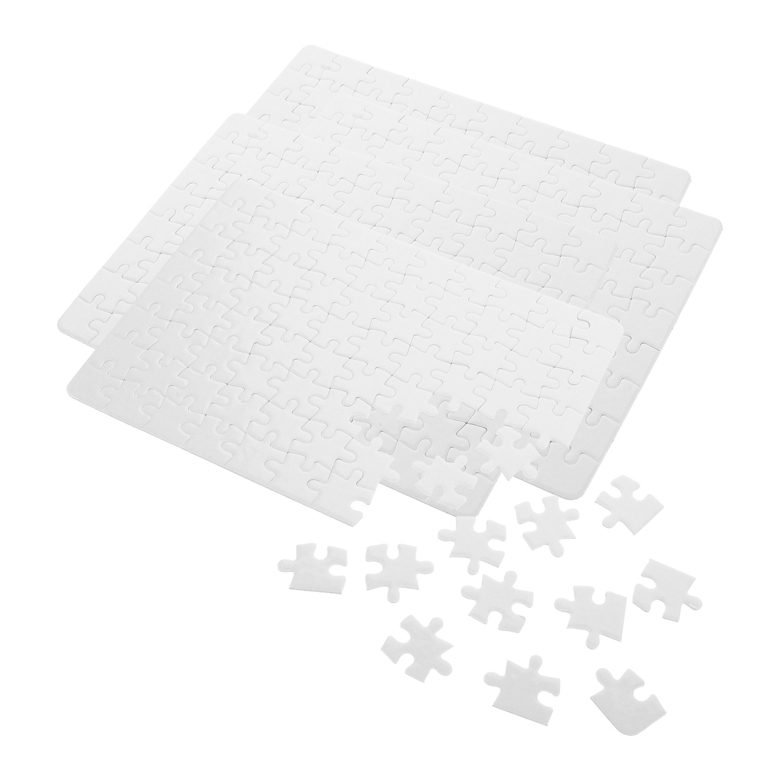 4 Lembar Puzzle Jigsaw Sublima - Puzzle Blank White ulasan dan harga