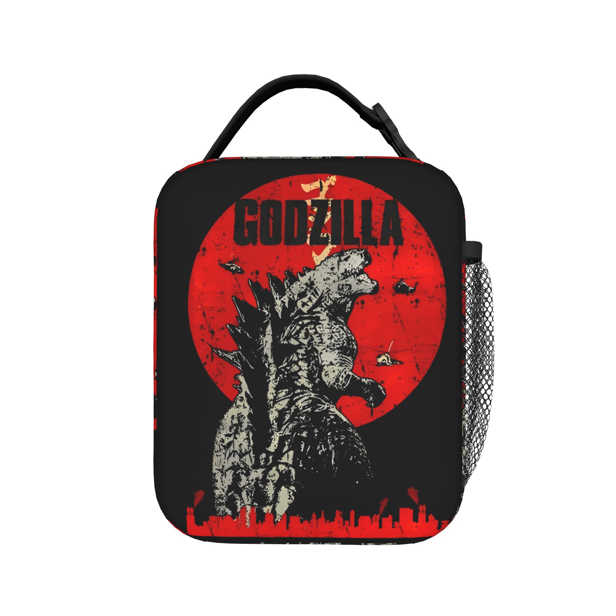 Godzillaed Tas Makan Siang Ter - Tote Bag Sublimation ulasan dan harga